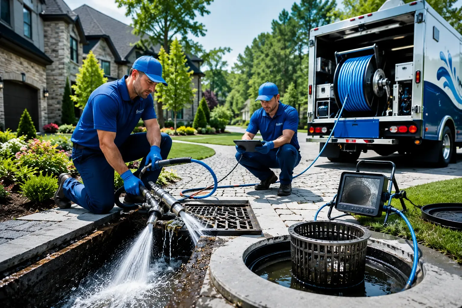 Local outdoor drain cleaning professionals in Ashland, NH